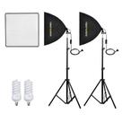 Kit Estúdio TUDOPRAFOTO 50x50 (FEBK5050-1) - 7 pçs - PRODUTO PAI Kit Estúdio TUDOPRAFOTO 50x50 (FEBK5050-1) - 7 pçs - PRODUTO PAI