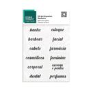 Kit Etiquetas Banheiro C/12 UN