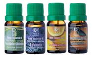 Kit Eucalipto Glo. + Lavanda + Laranja Doce + Bergamota 10ml