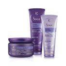 Kit Eudora Cabelo Loiro Expert Shampoo Condicionador Máscara Capilar Matização Antiamarelamento