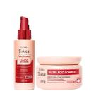 Kit Eudora Siàge Nutri Acid Óleo Creme 100ml Másc 250g 2un