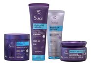 Kit Eudora Siàge Revela os cachos Sh+Cond+Másc+creme pentear