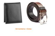 Kit Exclusivo Cinto + Carteira Disponível Somente Aqui
