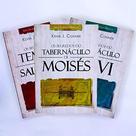 Kit Exclusivo da Série Segredos Bíblicos Segredos do Tabernáculo de Moises, Davi e o Templo de Salomão Brinde o Poder da Língua Oferta Incrível