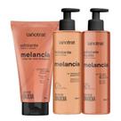 Kit Experiência de Banho LABOTRAT Melancia Esfoliante, Hidratante e Sabonete Líquido