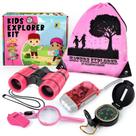 Kit Explorer ESSENSON Kids Adventure com binóculos de 4 a 8 anos