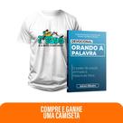 Kit Expressão da Palavra Devocional Orando a Palavra + Camiseta Cristã Masculina - Jesus é meu conforto