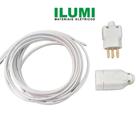 Kit Extensão 5 metros Ilumi 20A Kit Extensão 5 metros Ilumi 20A