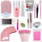 Kit Extensão Profissional Completo Alongamento Cílios Microbrush CL33