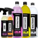 Kit extractus bactran sanitizante vsc strike izer vonixx limpeza completa de estofados, descontaminação e higienização profissional Kit extractus bactran sanitizante vsc strike izer vonixx limpeza completa de estofados, descontaminação e higienização profissional
