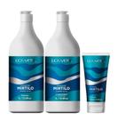 Kit Extrato de Mirtilo Shampoo + Condicionador 1 Litro + Leave-in 180ml - Lowell