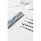 Kit Extrator Cravos e Espinhas Aço Inox 4 Peças Cobre