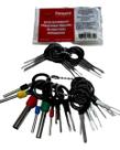 Kit Extrator de Conector Automotivo 26 Peças Western Removedor de Terminais Chicote Elétrico Kit Extrator de Conector Automotivo 26 Peças Western Removedor de Terminais Chicote Elétrico
