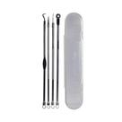 Kit extrator de cravos e espinhas c/ 4 - LIFE B Kit extrator de cravos e espinhas c/ 4 - LIFE B