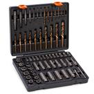 Kit extrator de parafusos THINKWORK Extrator de parafusos Easy Out de 65 peças