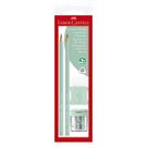 Kit FABER-CASTELL 02 Ecolápis Grafite + Apontador + Borracha