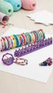 Kit Fábrica de Pulseiras com 600 Elásticos e Miçangas Kit Fábrica de Pulseiras com 600 Elásticos e Miçangas