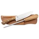 Kit Faca Chaira Bainha De Couro 183 mm Pantanal Artesanal Imperial Carmel Kit Faca Chaira Bainha De Couro 183 mm Pantanal Artesanal Imperial Carmel