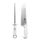 Kit Faca Profissional Profissional + Chaira Inox Prime