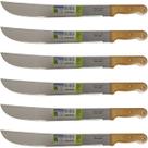 KIT Facão Tramontina 16 Polegadas para Mato Lâmina de Aço Carbono 40 cm Cabo de Madeira 13 cm - 6 Unidades