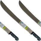 KIT Facão Tramontina 20 Polegadas para Mato Lâmina de Aço Carbono 50 cm Cabo de Polipropileno 12,5 cm - 3 Unidades