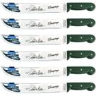 KIT Facão Tramontina Inox 12 Polegadas para Camping Lâmina de Aço Inoxidável Cabo de Polipropileno Verde - 6 Unidades