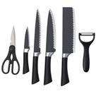 Kit Facas Bahamas Caerus Home 6 Peças Inox Com Cabo De Fibra Ergonômico + Tesoura e Descascador Kit Facas Bahamas Caerus Home 6 Peças Inox Com Cabo De Fibra Ergonômico + Tesoura e Descascador
