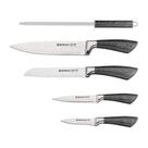 Kit facas herzog premium aço inox - cabo granite com 5 peças