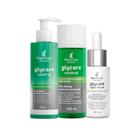 Kit Facial Mantecorp Glycare - Gel e Solução Antioleosidade e Sérum 30ml