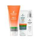 Kit Facial Mantecorp - Protetor Solar FPS 60 Médio e Sabonete Líquido e Gel Hidratante Kit Facial Mantecorp - Protetor Solar FPS 60 Médio e Sabonete Líquido e Gel Hidratante