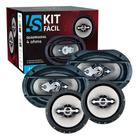 Kit fácil 280w par de falantes ls6 + par ls69 /2ls0280kf - Le Son