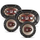 Kit facil alto falante bravox 6 + 6x9 pol 240w rms som Kit facil alto falante bravox 6 + 6x9 pol 240w rms som