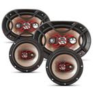 Kit Fácil Alto Falantes 6x9 E 6 Bravox 240W Rms