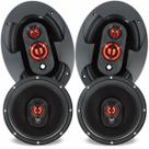 Kit Fácil Bomber BBR 4 Alto Falantes Multivias 6x9 e 6 polegadas 240W 4 Ohms