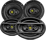 Kit Facil Revo Alto Falante 69 / 6 pol Bravox 340w Triaxial