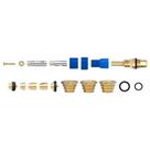 Kit Fácil Salva Registro 10 Em 1 - Haste Cromada 50mm - 3 Módulos De Redução - Garrapeta 1