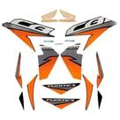 Kit Faixa Adesivo Cb250R Twister 2019 Laranja - 1280