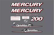 Kit Faixa Adesivo Mercury 200 Hp Optimax
