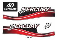 Kit Faixa Adesivo Mercury 40 Hp