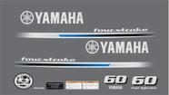 Kit Faixa Adesivo Motor De Popa Yamaha 60 Hp 4 Tempos