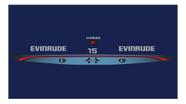Kit Faixa Adesivo Motor Evinrude 15 Hp 1995