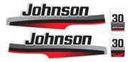Kit Faixa Adesivo Motor Johnson 30 Hp