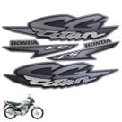 Kit Faixa Adesivo Tiotan 125 KS Prata 2002 Kit Faixa Adesivo Tiotan 125 KS Prata 2002