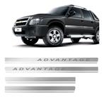 Kit Faixa Advantage S10 Blazer 2009 A 2011 Adesivo Lateral
