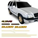 Kit Faixa Blazer Executive 2001/2002 4.3 V6 Adesivo Dourado