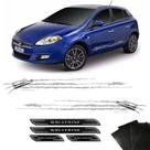 Kit Faixa Bravo Wolverine 14/16 Prata + Soleira Com Protetor