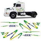 Kit Faixa Caminhão Volvo Edc 1996 Brasil Adesivo Lateral