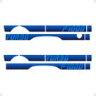 Kit Faixa Compatível F-1000 Turbo 1991 1992 Cabine Simples