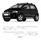 Kit Faixa Crossfox 2008 e 2009 Adesivo Lateral E Traseiro