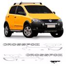 Kit Faixa Crossfox 2008 e 2009 Adesivo Lateral E Traseiro